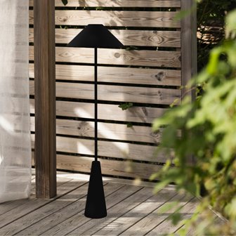 zdjęcie Lampa stojąca bezprzewodowa czarna Cannes IP54